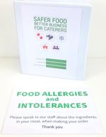 Safer Food Better Business 2026 SFBB Pack & 18 Month Diary +18 Temp Forms, Sign.