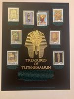Treasures of Tutankhamun Stamps Egypt Postal Commemorative Society