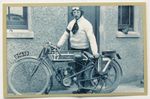 c.1980s PC Percy Evans, Junior T.T. Winner, 1911