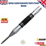 Spring Loaded Automatic Centre Punch Center Marker Hole Tool for Metal, Wood