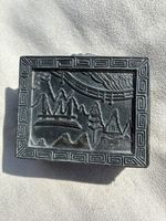 Vintage Japanese metal trinket box