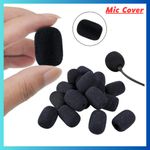 5/10 pcs Mini Headset Microphone Sponge Foam Windscreen Replacement Mic Cover