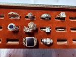 Collection Lot Amazing Variety Vintage and Modern Sterling Silver Rings - M2