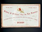 1856 Glidden & Williams' Line, Clipper Ship Derby, Boston, MA, Clipper Ship Card