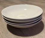 Ikea 10866 4 x Cereal /Soup /Pasta Bowls - 19cm Diameter- Light Beige