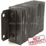 Loading Dock Bumper 10" L x 14" W Laminated Rubber for Truck Boat Wall NEW