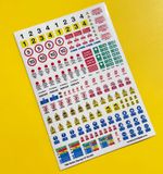 Model Railway OO GAUGE scale TMD Depot Health & Safety signs pre cut stickers!