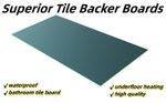 Tile Backer Board 1250x600 XPS Board Insulation Underfloor Heating 6mm/25mm/40mm