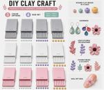 UK 3D Print Clay Gel Ball Maker Tool, Nail Art Bead Roller for 3D Gel Flowers