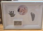 Baby Sentiment Frame with inkpad. New  sealed packaging picture photo keep sake 