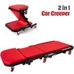 Mechanics Creeper Trolley Stool 6 Wheels Workshop Padded Car Workshop Garage New