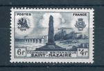 France 1947 Anniversary British Commando Raid on St Nazaire stamp. MNH. Sg 1016