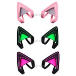 Pink green purple Kitty Cat Ears for Razer Kraken 2019, Kraken TE Headsets NEW