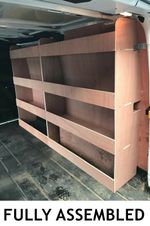 Ford Transit Custom Van Shelving Racking SWB Plywood System Tool Storage Unit OS
