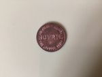 1897 QUEEN VICTORIA GOLDEN JUBILEE YEAR “BOVRIL” U.K. BRASS TOKEN … VGC
