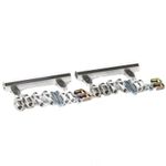 Jenvey Weber DCOE Throttle Body Alloy Twin Fuel Rail - (JIC -6 Fittings) - TBR32
