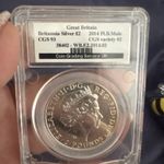 ROYAL MINT 2014 PL.B MULE CGS93 GREAT BRITAIN CGS VARIETY 02