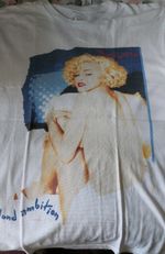 Rare Official Madonna Blonde Ambition Tour Unisex T-shirt Size M