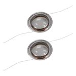 20.4mm Tweeter Voice Coil  Speaker Silk Dome Tweeter Accessory 2pcs