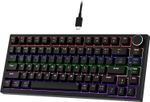 Newmen GM326 Mechanical Keyboard,Wired Gaming Keyboard,75% Percent TKL Hot Swap