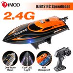 RC HJ812 High Speed Racing Boat 2.4G 10km/h-25km/h Remote Control Boat Toys
