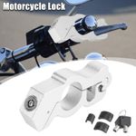 Universal Motorcycle Handlebar Break Lock Anti Theft Locking w/2 Keys Pack of 1