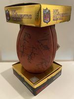 Official NFL ‘The Duke’ game ball signed by DEF LEPPARD