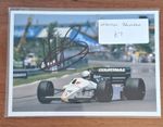 Genuine Autographed Picture 7x5 Martin Brundle Tyrrell
