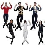 28cm Michael Jackson Cosplay Doll Plush Figure Doll Abstract Joint Mobility