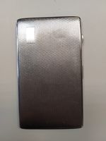 Art Deco Vintage Mid Century Chrome Plate Cigarette Case