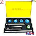 Carbide Tipped Valve Seat Face Cutter Set Cutters Kit  5 Pcs UK  ACTOOLS