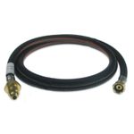 2 METRE LONG LPG HOSE POL X W20 PIGTAIL GAS PIPE 2M LP PROPANE BOTTLE CONNECTOR