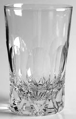 TUDOR CRYSTAL FROBISHER PATTERN 5⅜" 15OZ HIGHBALL TUMBLER GLASSES (12565)