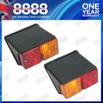 PAIR Rear Tail Light Lamp L&R Fits Ford Tractor 2310 4100 2300 2600 3600 3900