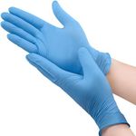 ✅BOX OF 100✅Nitrile Disposable Gloves (Powder & Latex Free) Multi-Purpose Gloves