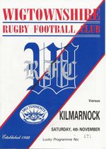 Wigtownshire RFC v Kilmarnock RFC Premiership Div Four 4th Nov 1995