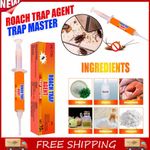 1-10x Cockroach Killer Gel Bait,Strong Cockroach Eliminator Syringe for Kitchen