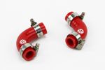 Silicone Oil Cooler Coolant Hoses From Hell fit Toyota MR2 Turbo Rev3-5 Red