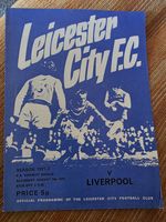 Leicester City V Liverpool charity shield 7th August 1971 L18 