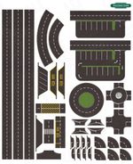 Road Layout - N Gauge - 2mm - Model Railway - 33mm Wide Roads