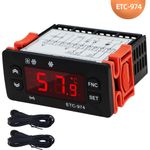 ETC-974 Refrigerator Digital Controller LED Temperature Thermostat Incubator UK