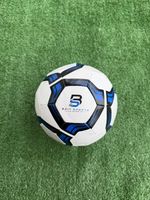 blue and white football perfect for traning and match practice