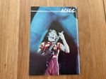 AC/DC - Dirty Deeds UK Tour  Programme 1977.