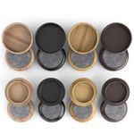 Castor Cups Felt Pads Furniture Floor Protector Chair Table Wooden Carpet Legs