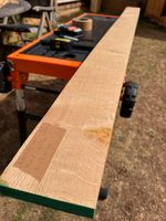 European Oak Board Kiln Dried 1910 x 130 x 30mm Furniture Grade Timber Woodwork