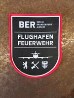 Patch fire brigade Berlin postcard BER