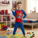 Boys Spider-Man Pyjamas Licensed Sleepwear 4-10 Years