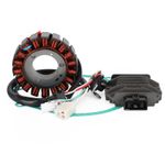 Generator Stator Regulator Rectifier Gasket Set For Yamaha YBR125 ED 2007-2014#
