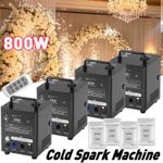 800W Cold Spark Machine Stage Effect DMX Firework Machine DJ Event Club Wedding