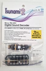 New Tsunami 2 DCC Sound Decoder TSU-KN1 - Mobile Decoder for Kato Locos